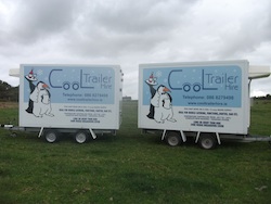 Cool Fridge Hire Trailer